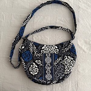 Vera Bradley Blue and Black Crossbody Bag